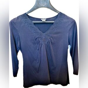 Ann Taylor Large Women’s 3/4 sleeve shirt